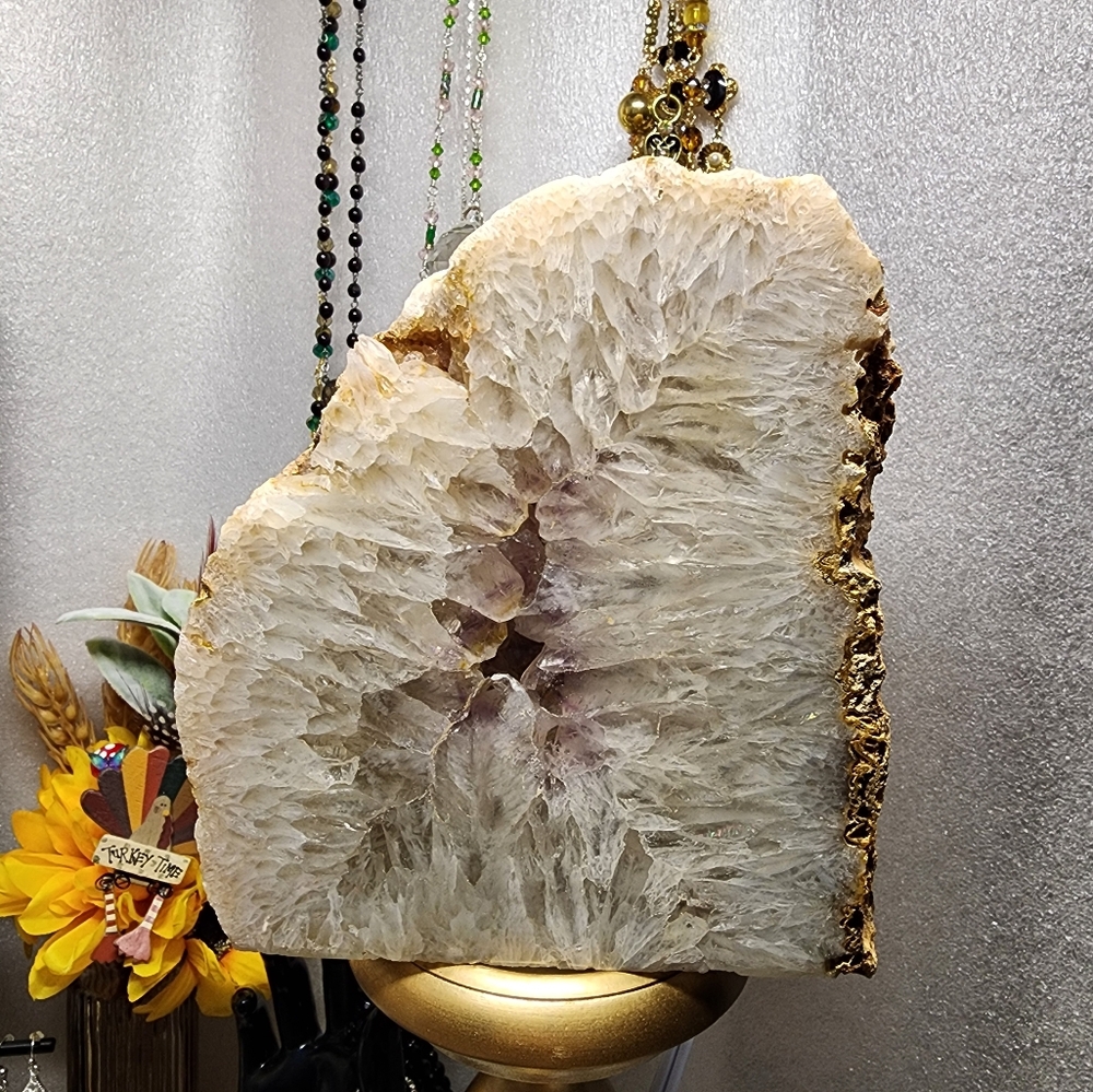 Quartz Crystal Geode Light - Picture 2 of 11